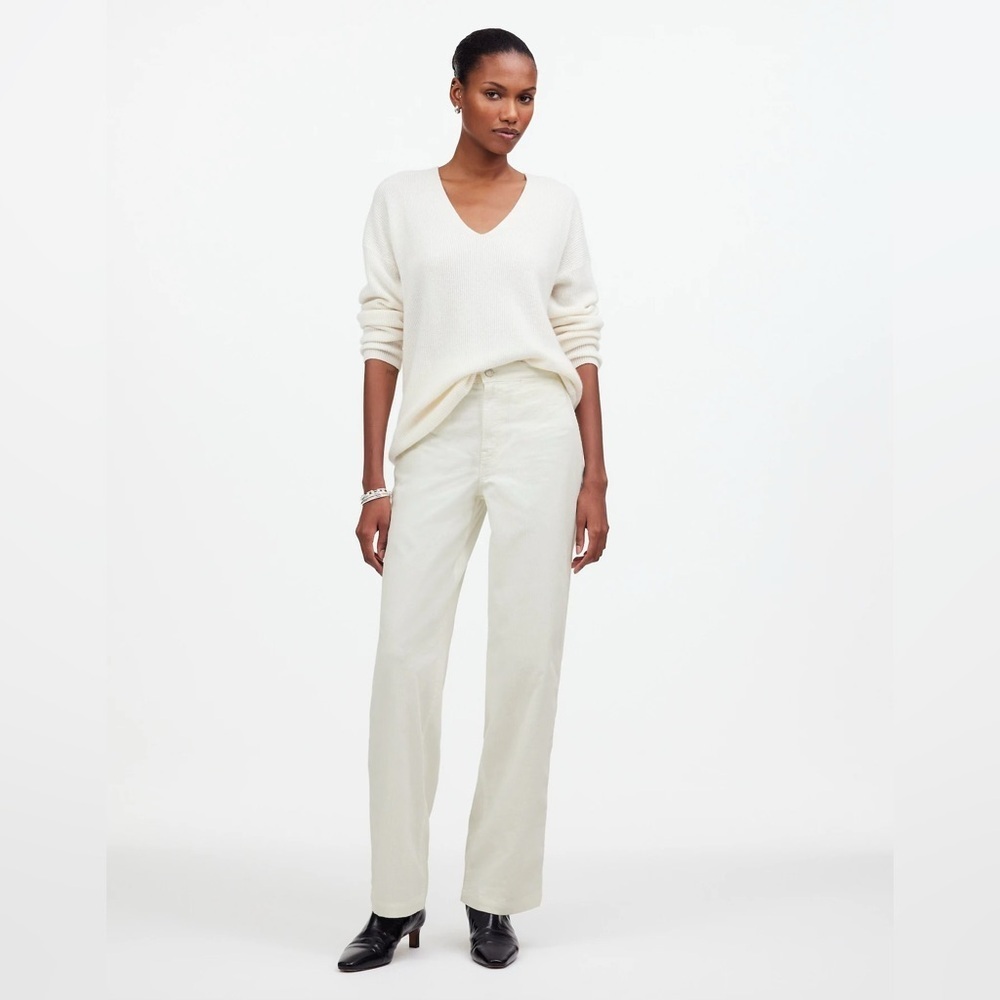 Madewell Emmett Wide Leg Corduroy Pant Medium